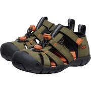 シーキャンプ II シーエヌエックス SEACAMP II CNX 1028842 Dark Olive/Gold Flame LITTLE KIDS 10(17cm) [サンダル キッズ]