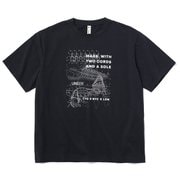 ハーベスト ユニーク テン ティー HARVEST UNEEK 10TH TEE 1029380 Black Lサイズ [アウトドア カットソー メンズ]