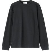スムースコンフォートロングスリーブクルー SC LONG SLEEVE CREW KSU34141 ブラック K Mサイズ [アウトドア カットソー ユニセックス]