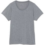 ドライウルトラライトショートスリーブクルー DRY ULTRA-LIGHT SHORT SLEEVE CREW KSW34182 ミックスグレー Z Mサイズ [アウトドア アンダーウェア レディース]