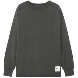 ドラウジー/ホールガーメントロングスリーブクルー DROWSY/ WG LONG SLEEVE CREW KSU32170 チャコール CH Sサイズ [アウトドア カットソー ユニセックス]