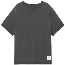 ドラウジー/ホールガーメントハーフスリーブクルー DROWSY/ WG HALF SLEEVE CREW KSU32171 チャコール CH Mサイズ [アウトドア カットソー ユニセックス]