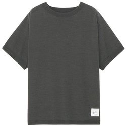 ドラウジー/ホールガーメントハーフスリーブクルー DROWSY/ WG HALF SLEEVE CREW KSU32171 チャコール CH Lサイズ [アウトドア カットソー ユニセックス]