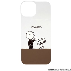 41-962954 [iPhone 15用 iFace Reflection インナーシート PEANUTS/ピーナッツ コーヒー]
