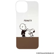 41-962954 [iPhone 15用 iFace Reflection インナーシート PEANUTS/ピーナッツ コーヒー]
