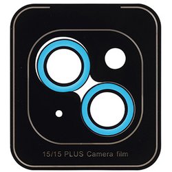 41-967034 [iPhone 15/15 Plus用 iFace Camera Lens Cover カメラレンズカバー ネオブルー]