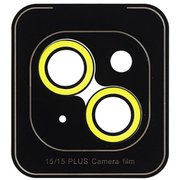 41-967041 [iPhone 15/15 Plus用 iFace Camera Lens Cover カメラレンズカバー ネオイエロー]
