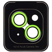 41-967065 [iPhone 15/15 Plus用 iFace Camera Lens Cover カメラレンズカバー ネオグリーン]