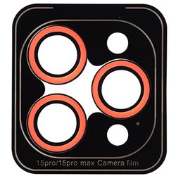 41-967096 [iPhone 15 Pro/15 Pro Max用 iFace Camera Lens Cover カメラレンズカバー ネオオレンジ]