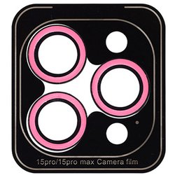 41-967140 [iPhone 15 Pro/15 Pro Max用 iFace Camera Lens Cover カメラレンズカバー ネオピンク]