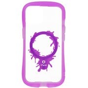 41-967379 [iPhone 14用 iFace Reflection Magnetic 強化ガラスクリアケース クリアパープル/ペイント]