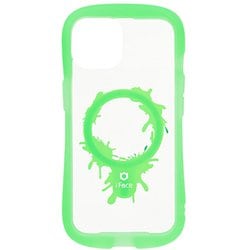 41-967386 [iPhone 14用 iFace Reflection Magnetic 強化ガラスクリアケース クリアグリーン/ペイント]