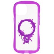 41-967454 [iPhone 15用 iFace Reflection Magnetic 強化ガラスクリアケース クリアパープル/ペイント]