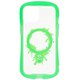 41-967461 [iPhone 15用 iFace Reflection Magnetic 強化ガラスクリアケース クリアグリーン/ペイント]