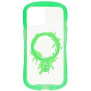 41-967461 [iPhone 15用 iFace Reflection Magnetic 強化ガラスクリアケース クリアグリーン/ペイント]