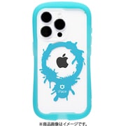 41-967492 [iPhone 15 Pro用 iFace Reflection Magnetic 強化ガラスクリアケース クリアブルー/ペイント]