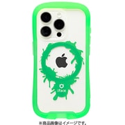 41-967522 [iPhone 15 Pro用 iFace Reflection Magnetic 強化ガラスクリアケース クリアグリーン/ペイント]
