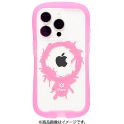41-967539 [iPhone 15 Pro用 iFace Reflection Magnetic 強化ガラスクリアケース クリアピンク/ペイント]