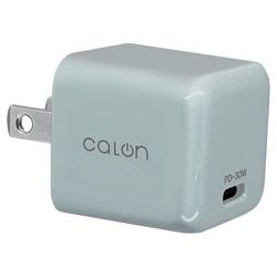 USB 急速充電器 USB PD（パワーデリバリー）対応 30.0W 3.00A USB-C×1 スモーキーブルー RACC30W01SBL