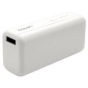 calon 5000mAh モバイルバッテリー A×1 C×1ポート 20W出力 ホワイト RLI050C20W01WH