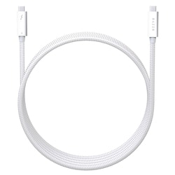 最大40Gbps対応 Razer Thunderbolt 4 Cable White 2.0m RC21-01870200-R3M1