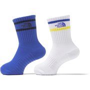 フリーラン2Pクルー K Free Run 2P Crew NNJ82305 SB JLサイズ(19-21cm) [アウトドア ソックス キッズ]
