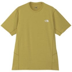 ショートスリーブフラッシュドライスリーディークルー S/S FLASHDRY 3D Crew NT12204 イエローシルト YS XLサイズ [アウトドア カットソー メンズ]