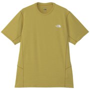 ショートスリーブフラッシュドライスリーディークルー S/S FLASHDRY 3D Crew NT12204 イエローシルト YS XLサイズ [アウトドア カットソー メンズ]