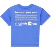 ショートスリーブヒストリカルロゴティー B S/S Historical Logo Tee NTB32356 ソーラーブルー SO 90サイズ [アウトドア トップス ベビー]