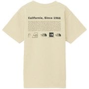 ショートスリーブヒストリカルロゴティー S/S Historical Logo Tee NTJ32356 GL 110サイズ [アウトドア トップス 半袖 キッズ]