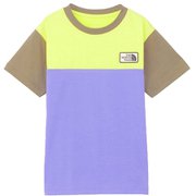 ショートスリーブTNFグランドティー S/S TNF Grand Tee NTJ32338 オプティックバイオレット OV 150サイズ [アウトドア トップス 半袖 キッズ]