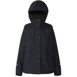 ストーアウェイジャケット Stow Away Jacket NPW12435 ブラック K Lサイズ [防水ジャケット レディース]