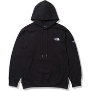 スクエアロゴフーディ ユニセックス パーカー ブラック(K) XSサイズ NT12333