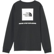 ロングスリーブバックスクエアロゴティー L/S Back Square Logo Tee NTW32442 ブラック K Lサイズ [アウトドア カットソー レディース]