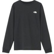 ロングスリーブバックスクエアロゴティー L/S Back Square Logo Tee NTW32442 ブラック K XLサイズ [アウトドア カットソー レディース]