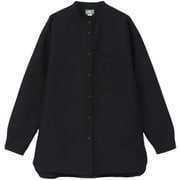 シアサッカーオーバーシャツ Seersucker Overshirt NRW12361 K Mサイズ [アウトドア シャツ レディース]