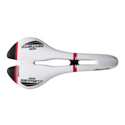 スポーツバイク用サドル ASPIDE Open-Fit Racing Narrow white 54901-901LN403