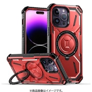 RM-7808iPRRD [GEAR-XPRO iPhone 15 Pro用 ケース リング付き MagSafe充電可能]