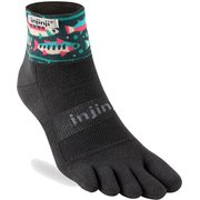 アーティストデザイン トレイル ミッドウエイト ミニクルー 293430 トラウト Mサイズ(25.5-27cm) [ランニングウェア ソックス]