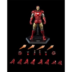 DLX アイアンマン・マーク6 1/12 可動フィギュア[スリー・ゼロ] Amazon.co.jp: DLX Marvel Studios The Infinity Saga[マーベル