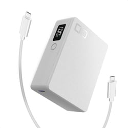 モバイルバッテリー SMARTCOBY Pro 10000mAh 30W USB-C×2 ホワイト SMCPRO-30W2C-WH