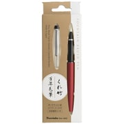 くれ竹 万年毛筆 レッド DT120-2