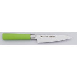 カラー包丁 ペティナイフ グリーン 120mm UL003G