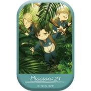 SPY×FAMILY メインビジュアル スクエア缶バッジ MISSION：27「ボンドの生存戦略／ダミアンの野外学習」メインビジュアル [キャラクターグッズ]