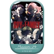 SPY×FAMILY メインビジュアル スクエア缶バッジ MISSION：29「知恵の甘味／情報屋の恋愛大作戦 II」メインビジュアル [キャラクターグッズ]