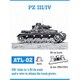 ATL-002 1/35 III号戦車（A-G用）/IV号戦車（A-D用） 履帯 [プラモデル用パーツ]