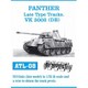 ATL-008 1/35 パンター（A,G型） /ヤークトパンター用 履帯 [プラモデル用パーツ]