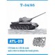 ATL-009 1/35 T-34/85用 履帯 [プラモデル用パーツ]