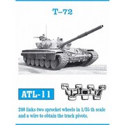 ATL-011 1/35 T 72 用 履帯 [プラモデル用パーツ]