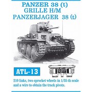 ATL-013 1/35 Pz 38（t） 履帯 [プラモデル用パーツ]